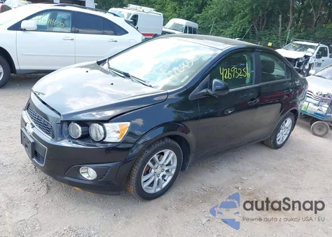 2016 Chevrolet Sonic Lt Auto из США, поврежденный, VIN 1G1JC5SH7G4104704